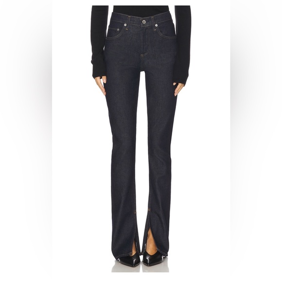 NEW AGOLDE - Ingram Split Skinny Jeans - Picture 2 of 4